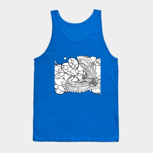 COLOR YOUR OWN TEE Flying Owl Tank Top